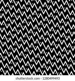 Zigzag lines, triangles background.Jagged stripes, triangular shapes motif. Geometrical backdrop. Geometric ornament. Digital paper, textile print, web design. Seamless pattern
