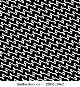 Zigzag lines, triangles background.Jagged stripes, triangular shapes motif. Geometric ornament. Digital paper, textile print, web design. Seamless pattern. Geometrical backdrop