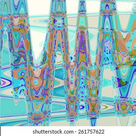 zigzag marble artwork texture, exotic abstract background 