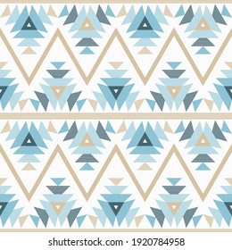 Zigzag. Mosaico con formas geométricas. Patrón sin foco. Diseño con eclosión manual. Textil. Ornamento étnico de boho. Ilustración vectorial para diseño web o impresión.