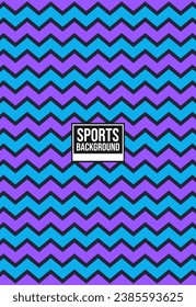 Zigzag pattern background for sports jersey