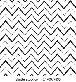 Zigzag pattern background vector illustration