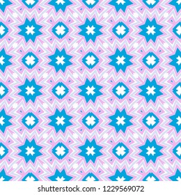 Zigzag Pattern. Background in Vector. For Scrapbooking Design, Printing, Wallpaper, Decor, Fabric, Invitation