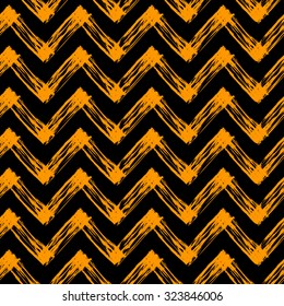 zig-zag pattern for Halloween