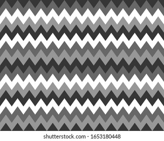 Zigzag pattern seamless. Zig zag background color. Vector abstract design.