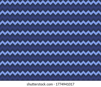Zigzag pattern seamless. Zig zag background color. Vector abstract design.