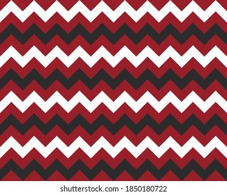 Zigzag pattern seamless. Zig zag background color. Vector abstract design.