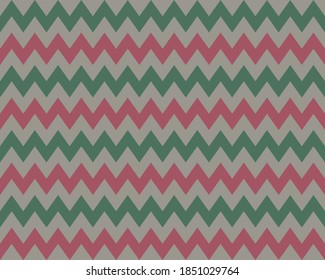 Zigzag pattern seamless. Zig zag background color. Vector abstract design.