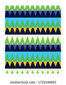 Zigzag pattern. Trendy simple image, illustration. Creative, rich, luxury gradient style. Print cloth, clothes, dress, label, banner, cover, card, website, web, wrapper. Summer, spring, fall, autumn