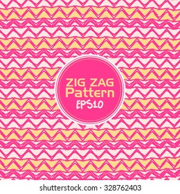 zigzag patterns vector illustration on pink background.textures backgrounds.vector patterns.background design.mosaic backgrounds.fabric textures.shirt patterns.