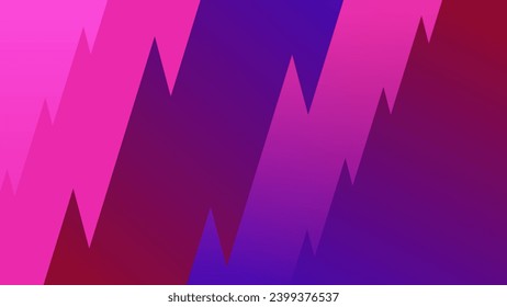 Zigzag rosa magenta violetter Hintergrund. EPL Premier League thumbnail Video Print Web Hintergrund.