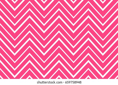 Zigzag pink modern vector lines seamless elegant pattern