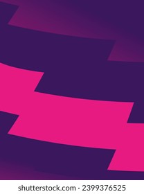 Zigzag Purple Background. EPL Premier League thumbnail video print web background.