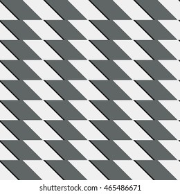 Zigzag repeatable pattern with parallelograms - Geometric abstract background