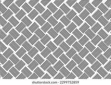 Zigzag samles hard to line art diagonal