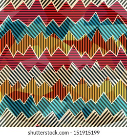 zigzag seamless pattern
