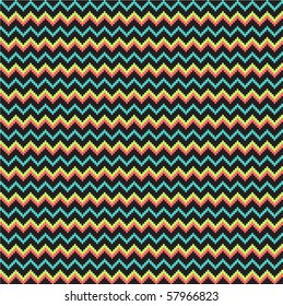 Zigzag seamless pattern