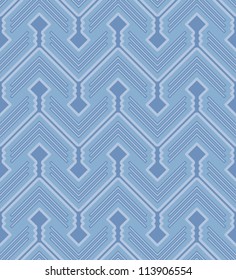 Zigzag seamless pattern, abstract geometric vector background