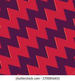zigzag seamless pattern background purple red