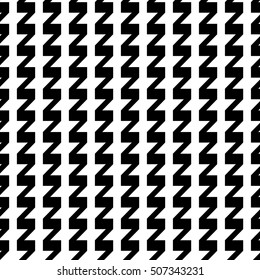 Zigzag seamless pattern. Stylish background.