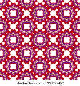 Zigzag Seamless Pattern, Vector Illustration. For Interior Design, Printing, Wallpaper, Decor, Fabric, Invitation.