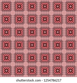 Zigzag Seamless Pattern, Vector Illustration. For Interior Design, Printing, Wallpaper, Decor, Fabric, Invitation.