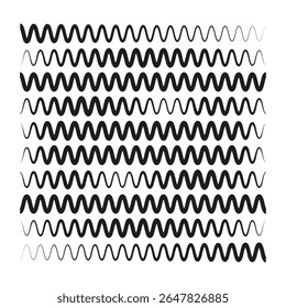 Padrão de faixa em ziguezague. Chevron design geométrico. Textura de onda angular. Plano de fundo de ilustração de vetor.