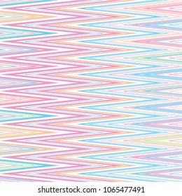 zigzag stripe pattern, pastel colors
