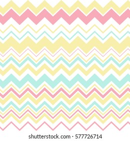 zigzag stripe pattern, pastel colors