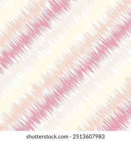 Zigzag Stripes: Pink, Blue, Yellow, and Brown