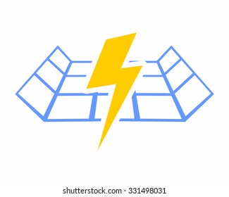 zigzag thunder clap spark lightning electric vector logo image icon