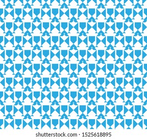 Zigzag triangle and polygonal seamless pattern abstraction. Geometric monochrome abstract backgrounds suitable for fabric motifs.