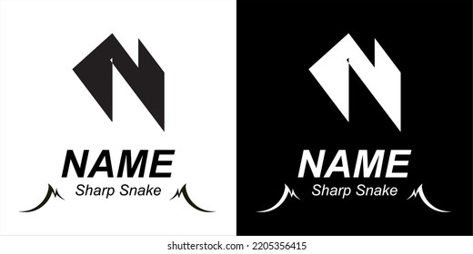 Zigzagging snakes have sharp bodies