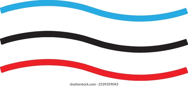 Zik zak forma de Vector icono de diseño de ilustración