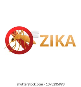 Zika icon. Cartoon of zika vector icon for web design isolated on white background