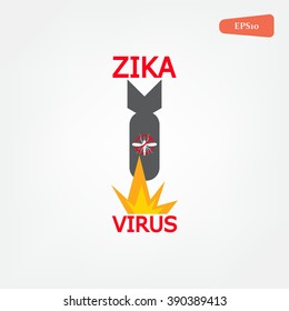 Zika virus alert. Danger for pregnancy Zika virus.