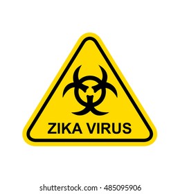 ZIKA virus Sign. Vector