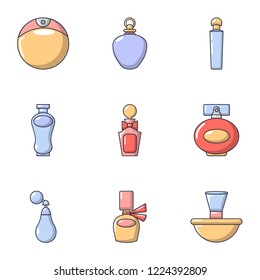Zilch icons set. Flat set of 9 zilch vector icons for web isolated on white background