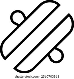 zills icon. Thin linear style design isolated on white background