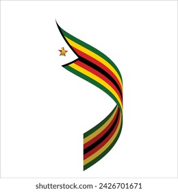 Zimbabwe Element Independence Day Illustration Design Vector
