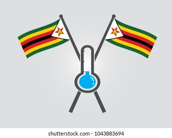 Zimbabwe Emblem Cold Temperature