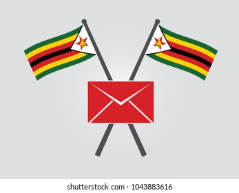 Zimbabwe Emblem Mail