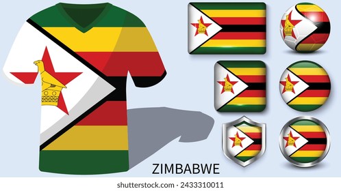 Zimbabwe Flag Collection, Football jerseys of Zimbabwe