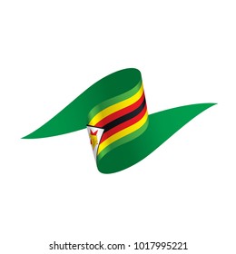 Zimbabwe flag, vector illustration