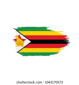Zimbabwe flag, vector illustration