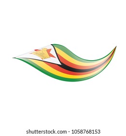Zimbabwe flag, vector illustration