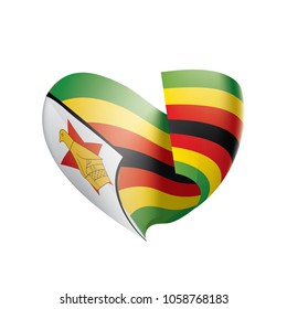Zimbabwe flag, vector illustration