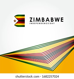 Zimbabwe Independence Day Vector Design