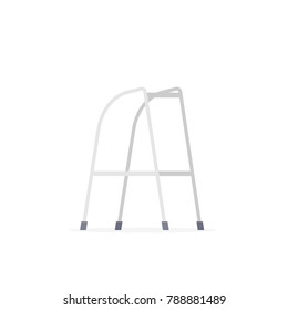 Zimmer Frame Icon. Vector Image Isolated On White Background