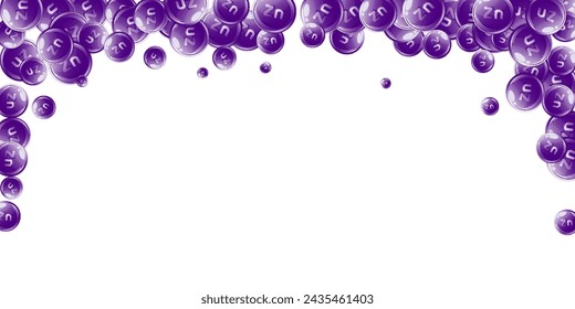 Cápsulas redondas de cinc dispersadas al azar.  Tratamiento de belleza y nutrición cuidado de la piel.   Concepto de bienestar. Ilustración vectorial de vitaminas esenciales. 